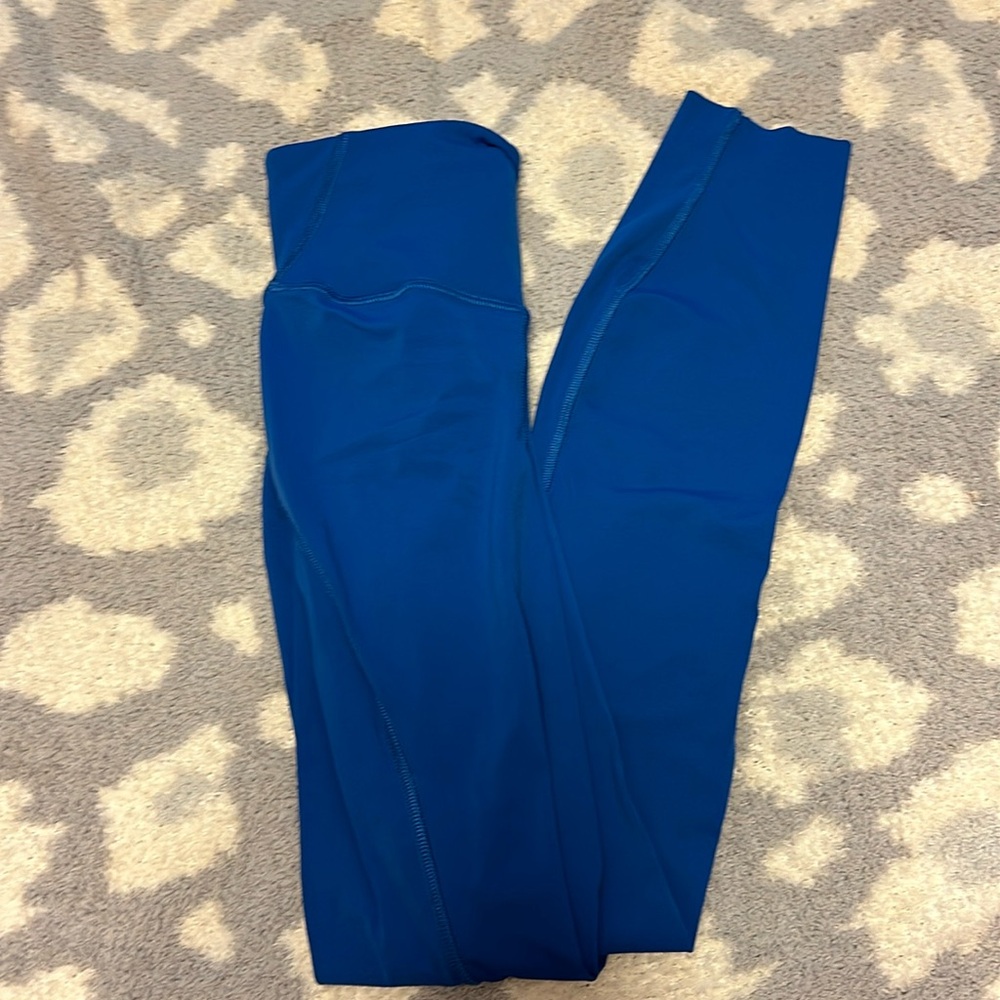 blue lululemon leggings